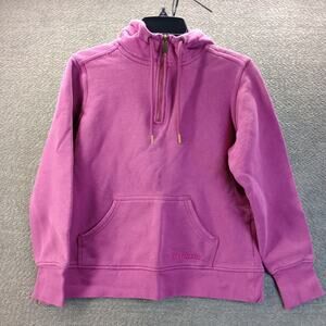 Carhartt Pink Quarter Zip Hoodie Women’s M Casual Workwear Sweatshirt